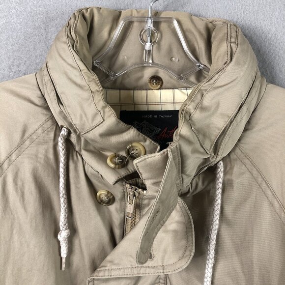 Vintage Authentic Imports Coat Mens Extra Large Tan Duck Down Hunting Jacket - Picture 7 of 12
